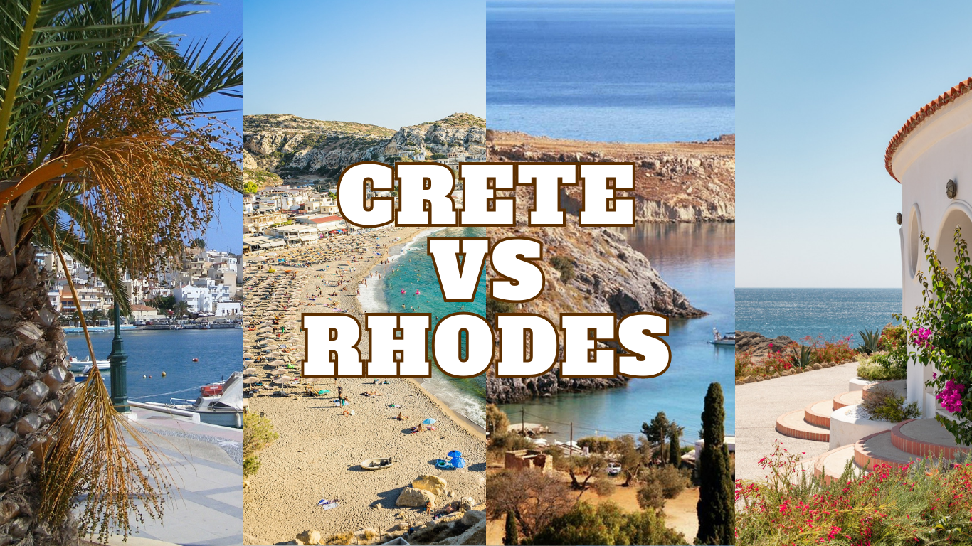 Crete and Rhodes – Differences Between the Greek Islands